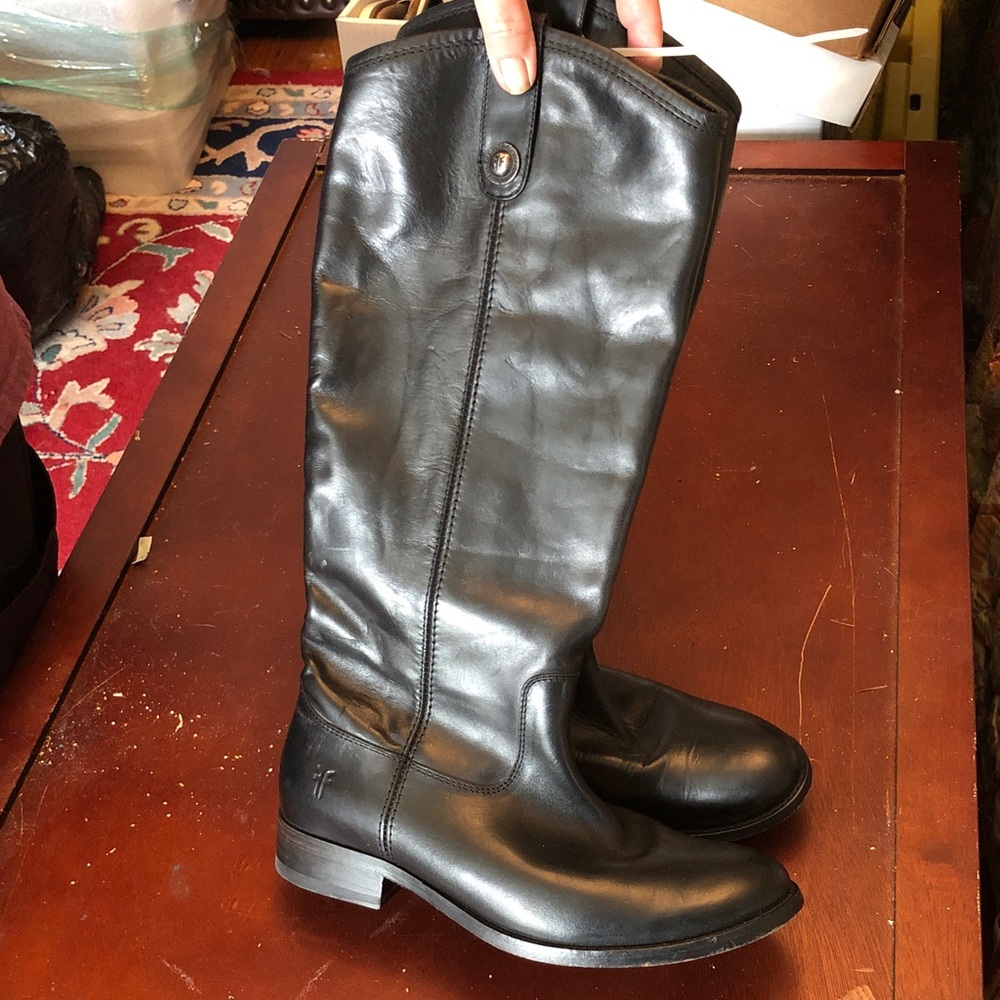 FRYE AND CO. Black Heeled Boots